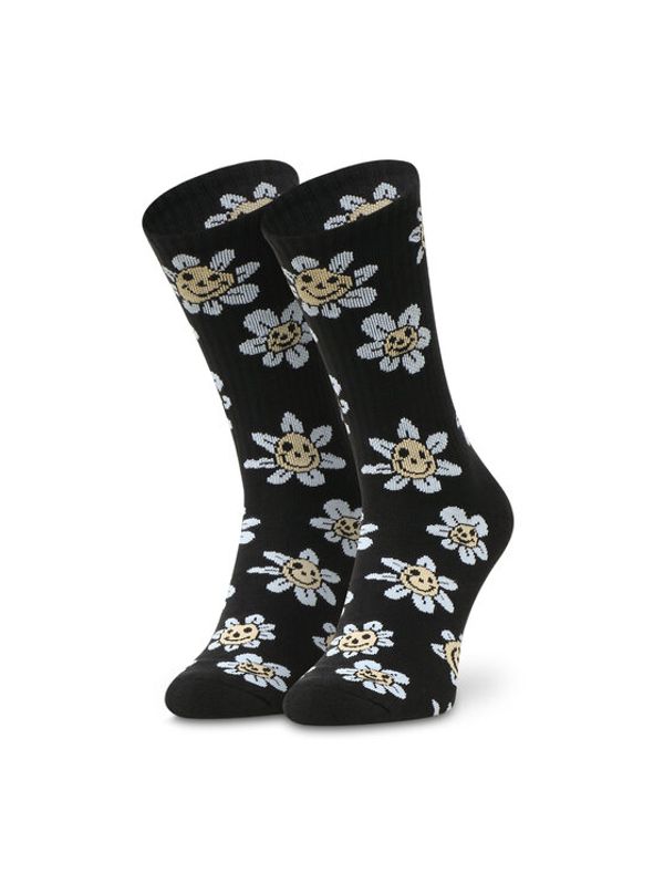 Vans Vans Чорапи дълги мъжки Trippy Grin Crew VN0A7PO8BLK1 Черен