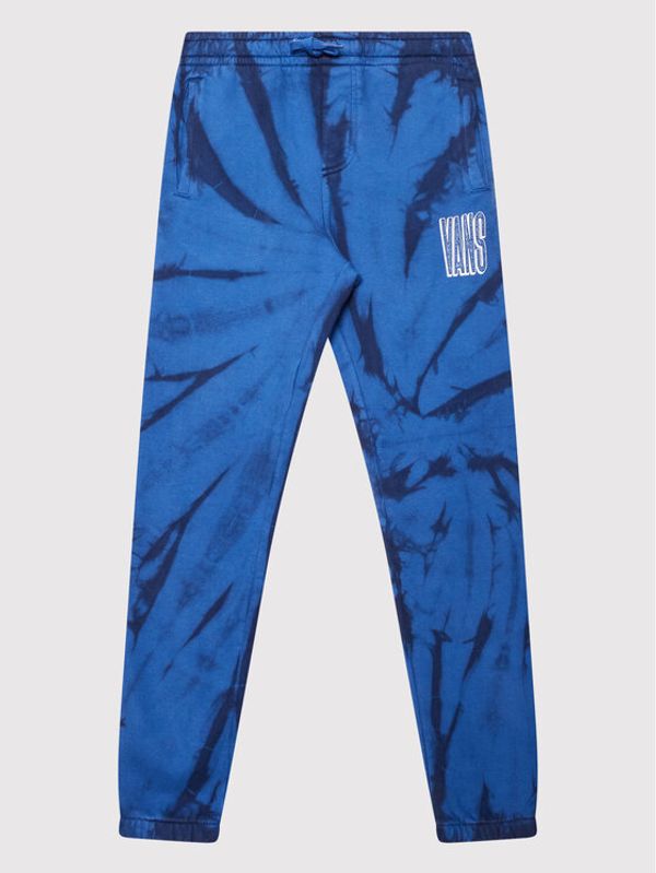 Vans Vans Долнище анцуг Tie Dye VN00002K Син Regular Fit