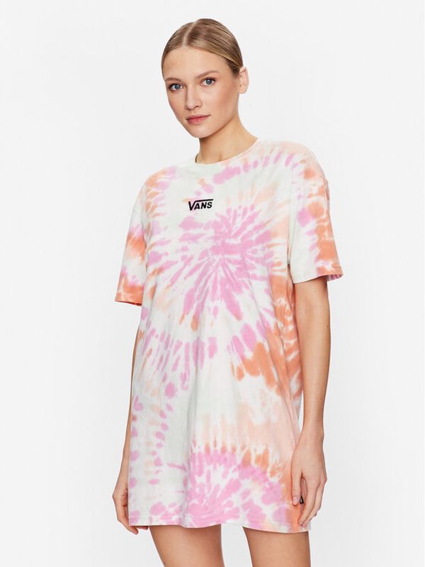 Vans Vans Ежедневна рокля Center Vee Wash VN00046Q Цветен Regular Fit