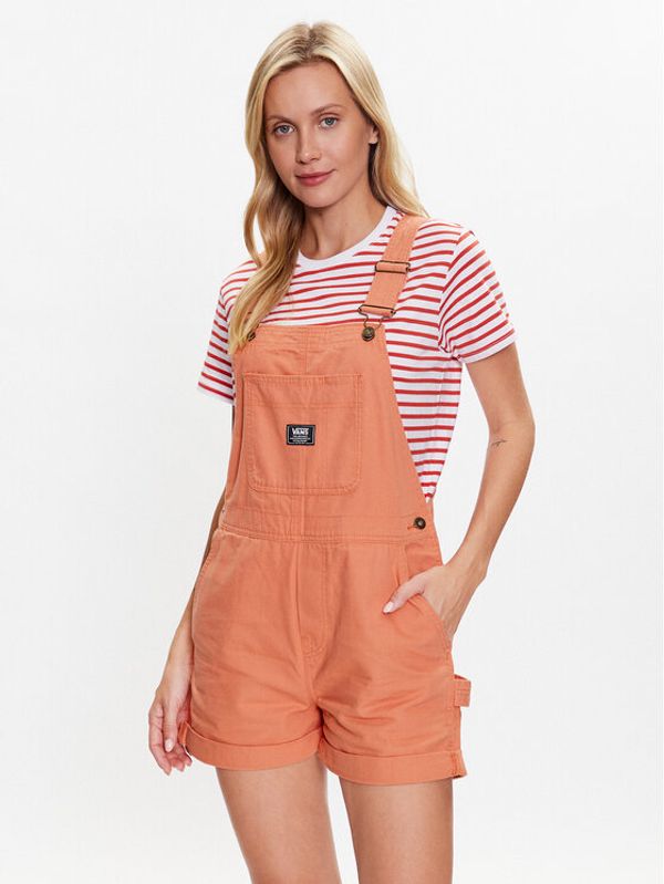 Vans Vans Гащеризон с презрамки Ground Work VN0A5LMW Оранжев Relaxed Fit