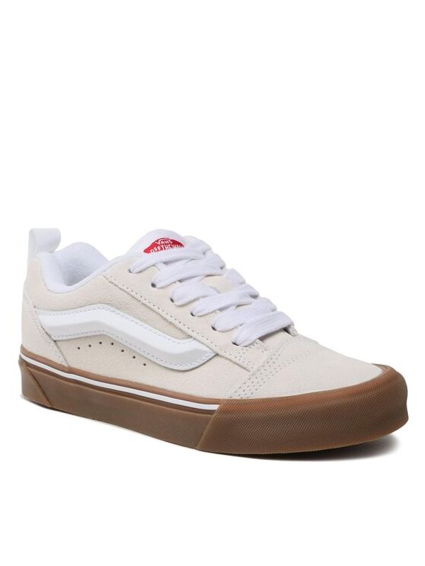 Vans Vans Гуменки Knu Skool VN0009QCWHT1 Бял