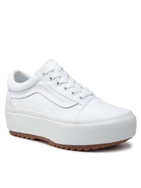 Vans Vans Гуменки Old Skool Stacked VN0A4U15L5R1 Бял