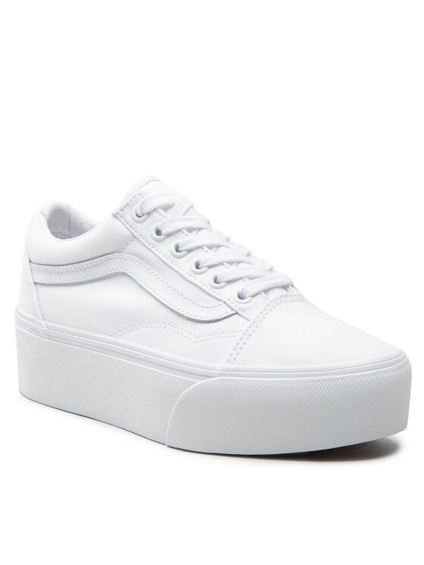 Vans Vans Гуменки Old Skool Stacked VN0A7Q5MW001 Бял