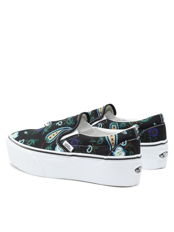 Vans Vans Гуменки Ua Classic Slip-On Stackform VN0A7Q5RBMV1 Черен