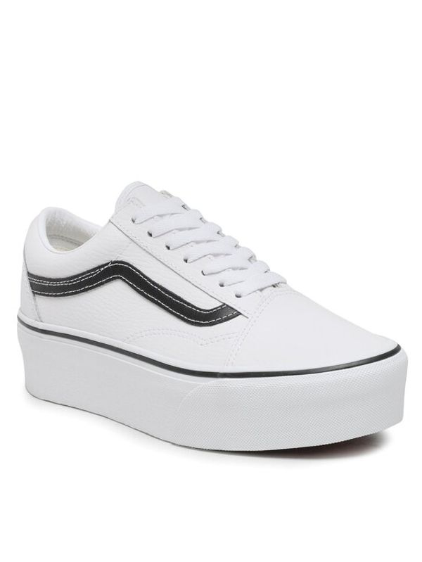 Vans Vans Гуменки Ua Old Skool Stackform VN0A7Q5MTWB1 Бял