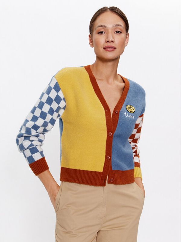 Vans Vans Кардиган Dusk Downer Relaxed Cardigan VN000A77 Син Regular Fit