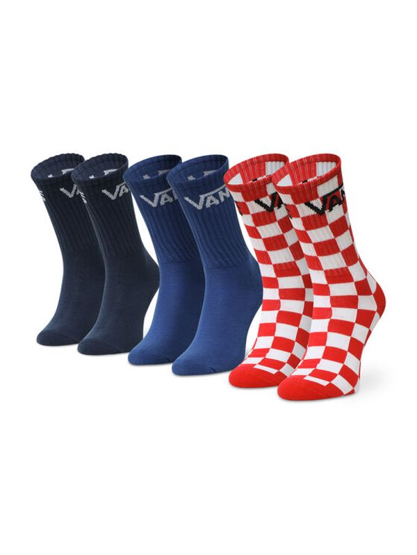 Vans Vans Комплект 3 чифта дълги чорапи детски VN000XNQ7WM1 Тъмносин