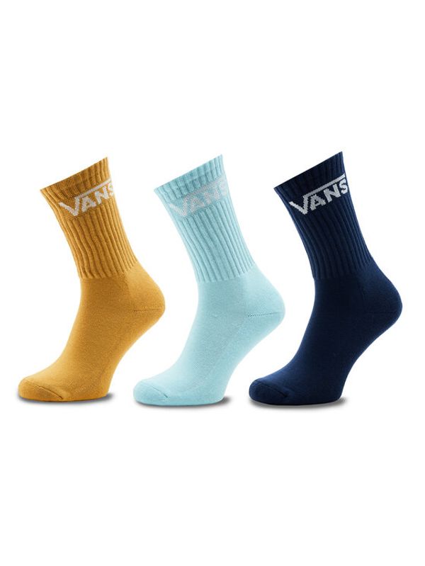 Vans Vans Комплект 3 чифта дълги чорапи мъжки Mn Classic Crew (6.5-9, 3pk) VN000XRZG4O1 Цветен