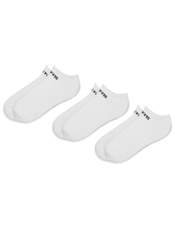 Vans Vans Комплект 3 чифта къси чорапи мъжки Classic Kick VN000XSXWHT Бял