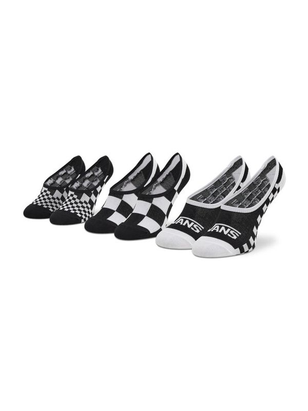 Vans Vans Комплект 3 чифта терлик дамски Classic Check VN0A5L6T4481 Черен