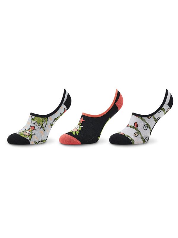 Vans Vans Комплект 3 чифта терлик дамски Unicorn Tree VN000443BDB1 Цветен