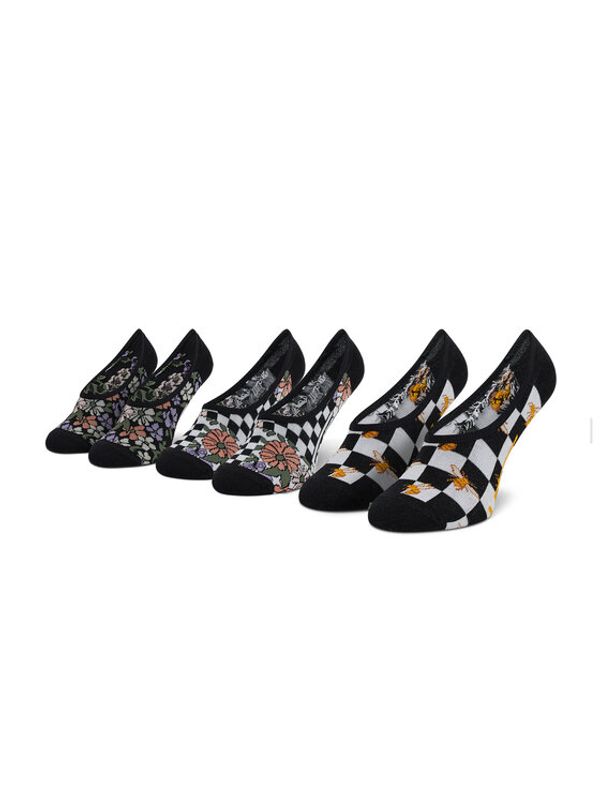 Vans Vans Комплект 3 чифта терлик детски Talla De CAlzado Para Mujeres VN0A5GUK4481 r.31,5-36 Черен