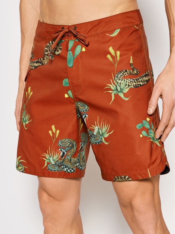 Vans Vans Плувни шорти Ever Ride VN0A5FKX Оранжев Regular Fit