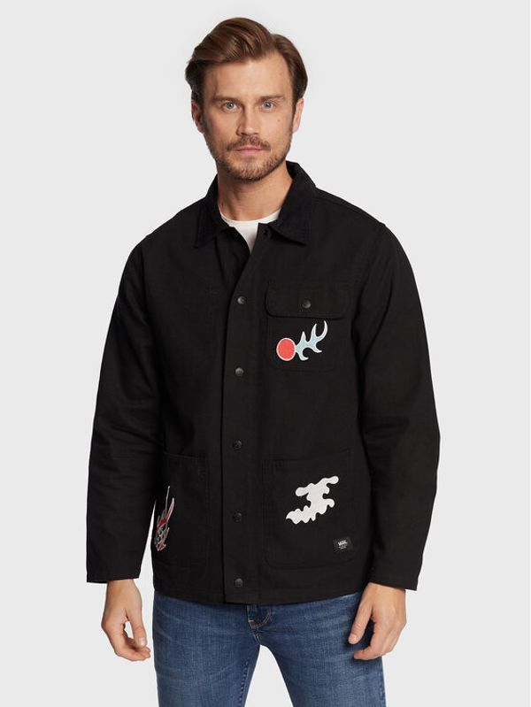 Vans Vans Преходно яке Drill Chore Coa VN0A3WF1 Черен Regular Fit