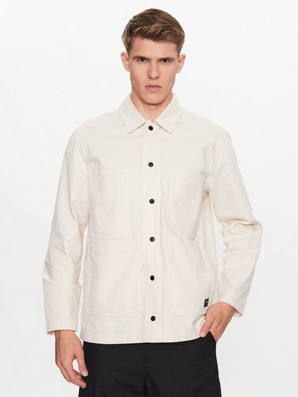 Vans Vans Преходно яке Hickory Stripe Drill Chore Coat VN0008G2 Екрю Regular Fit