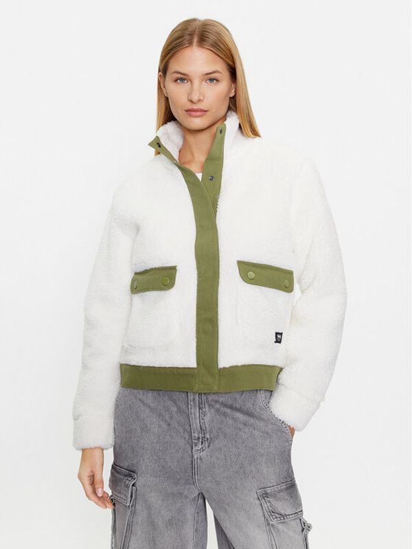 Vans Vans Преходно яке Tevis Sherpa Jacket VN00075F Екрю Regular Fit