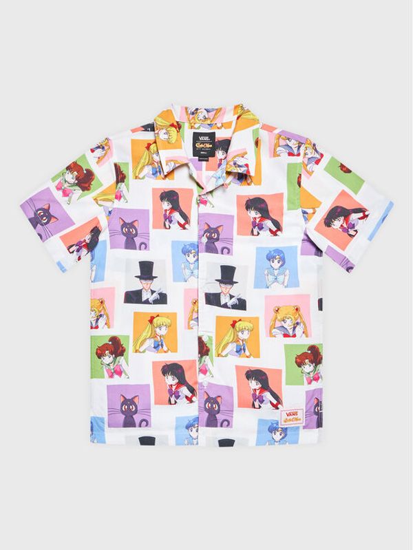 Vans Vans Риза SAILOR MOON Pretty Guardian VN0000B0 Бял Regular Fit