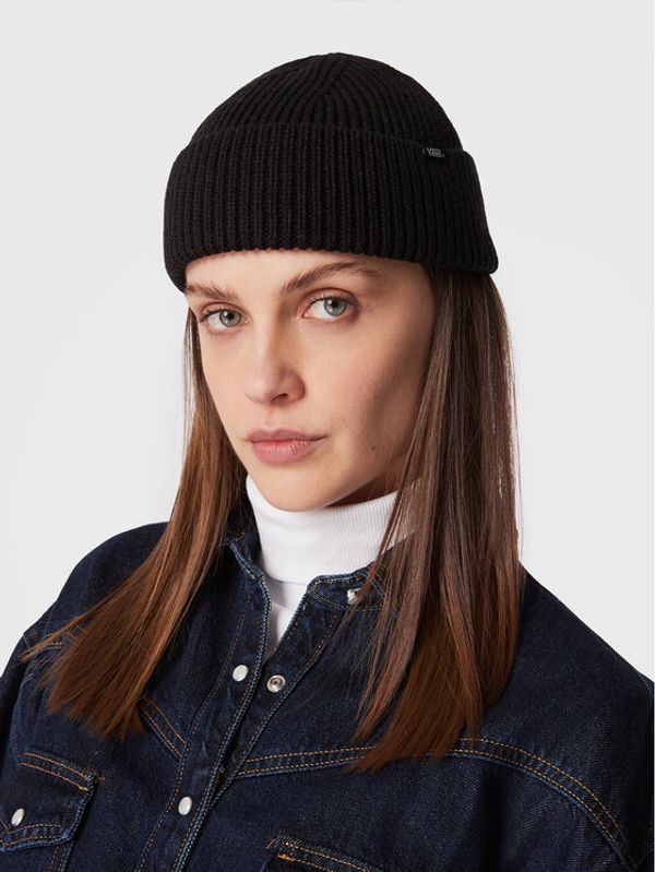 Vans Vans Шапка Shorty Beanie VN0A4UMAJNH1 Черен