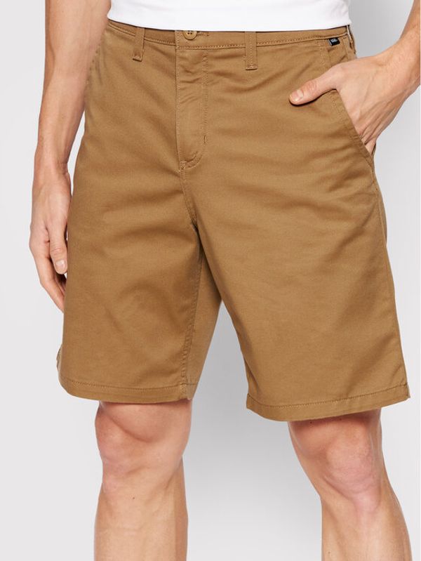 Vans Vans Шорти от плат Authentic VN0A5FJX Кафяв Relaxed Fit