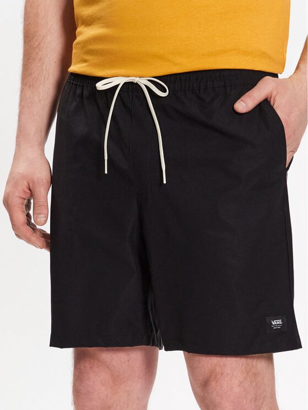 Vans Vans Шорти от плат Range VN0005ZY Черен Relaxed Fit