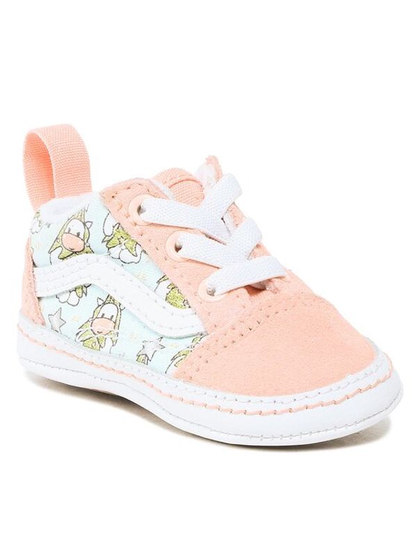 Vans Vans Сникърси Old Skool Crib VN0A3U8KPNK1 Оранжев