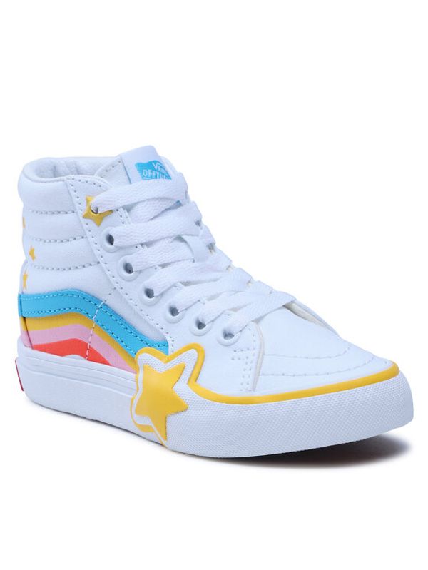 Vans Vans Сникърси Sk8-Hi Rainbow Star VN000BVMAHP1 Бял