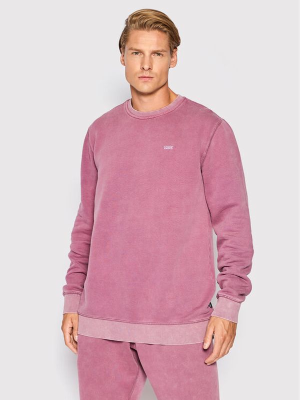 Vans Vans Суитшърт ComfyCush Wash Crew VN00062T Виолетов Relaxed Fit