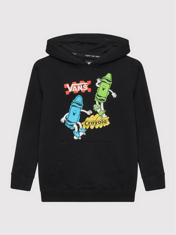 Vans Vans Суитшърт CRAYOLA VN0A5KOO Черен Regular Fit