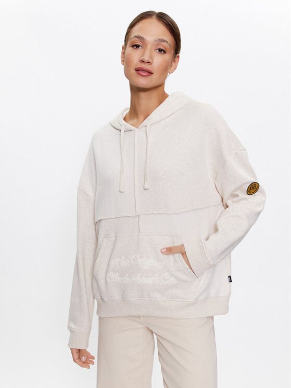 Vans Vans Суитшърт Flip It Hoodie VN000A6D Екрю Regular Fit