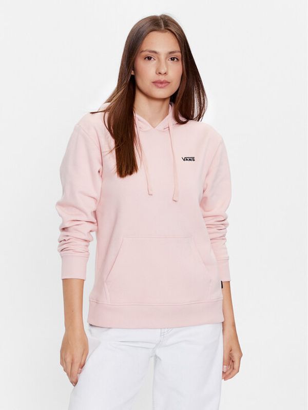 Vans Vans Суитшърт Flying V Bff Hoodie Emea VN00046Y Розов Regular Fit