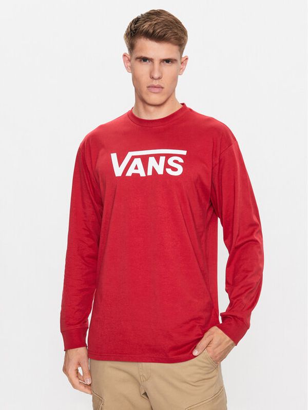 Vans Vans Суитшърт Mn Vans Classic Ls VN000K6H Червен Classic Fit