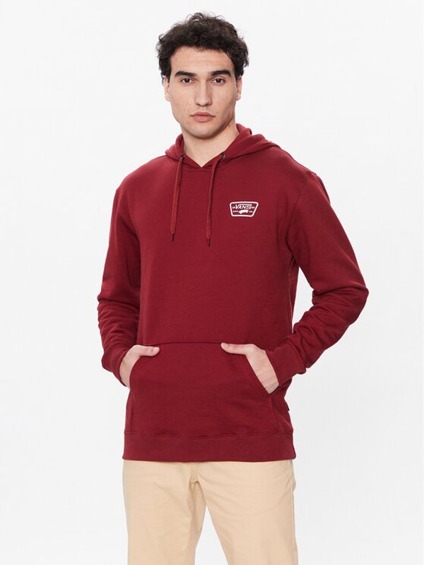 Vans Vans Суитшърт Patched Po II VN0A45CJ Бордо Regular Fit