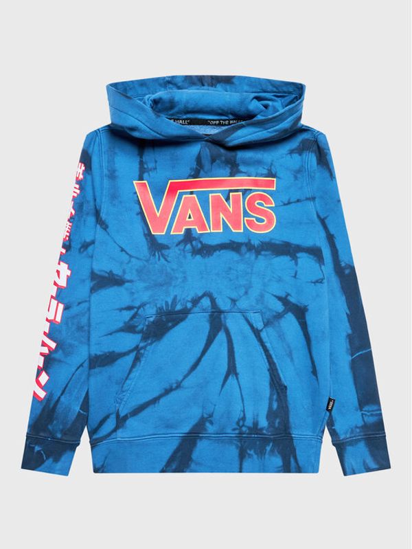 Vans Vans Суитшърт SAILOR MOON Fleece Tie Dye VN0000AT Син Regular Fit
