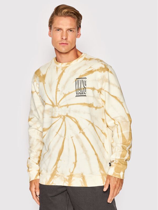 Vans Vans Суитшърт Tall Type Tie VN0000A4 Бежов Regular Fit