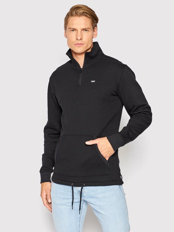 Vans Vans Суитшърт Versa Standard Q-Zip VN0A5KDS Черен Regular Fit