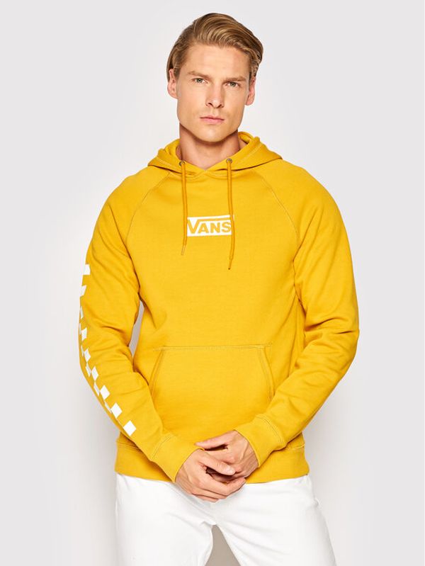 Vans Vans Суитшърт Versa Standard VN0A49SN Жълт Regular Fit