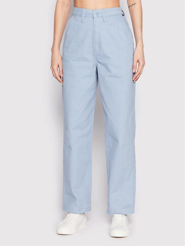 Vans Vans Текстилни панталони Authentic VN0A7RPA Син Relaxed Fit