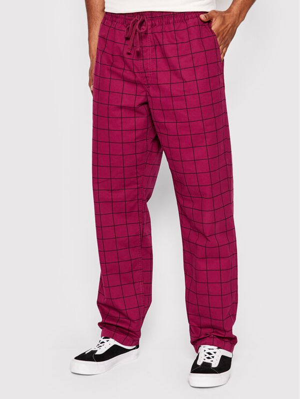 Vans Vans Текстилни панталони Range VN0000AC Виолетов Loose Fit