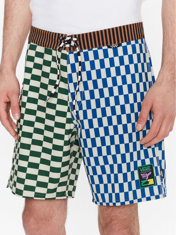 Vans Vans Текстилни панталони The Daily Mami Wata VN0007Y0 Бежов Regular Fit