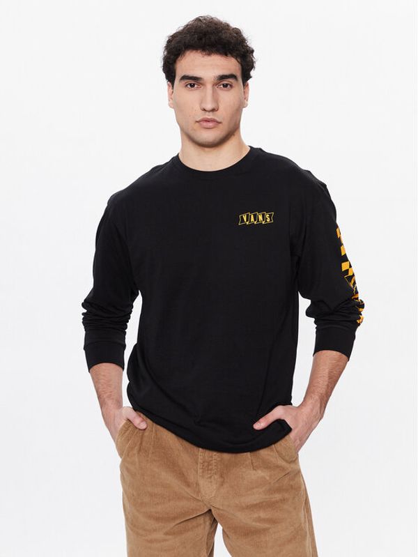 Vans Vans Тениска с дълъг ръкав Banner Logo VN00003J Черен Classic Fit
