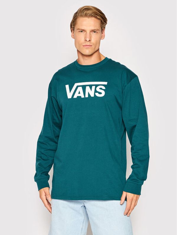 Vans Vans Тениска с дълъг ръкав Classic VN000K6H Зелен Classic Fit