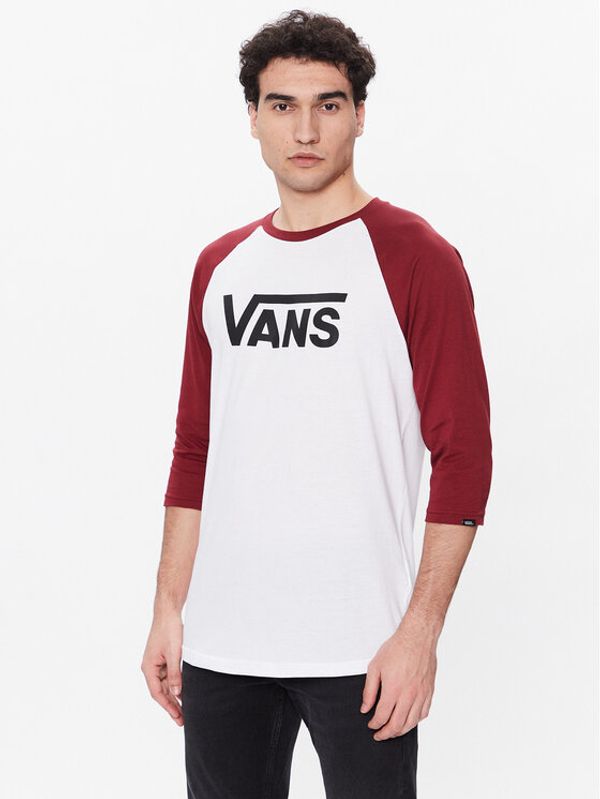 Vans Vans Тениска с дълъг ръкав VN0002QQ Цветен Slim Fit