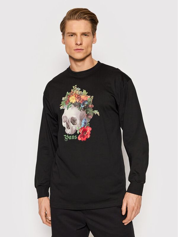 Vans Vans Тениска с дълъг ръкав VN0A7PM7 Черен Classic Fit