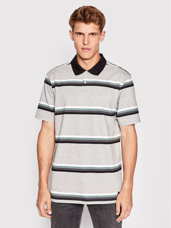 Vans Vans Тениска с яка и копчета Forest VN0A7SEA Сив Regular Fit