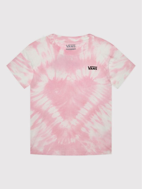 Vans Vans Тишърт Abby VN0A7RSH Розов Regular Fit