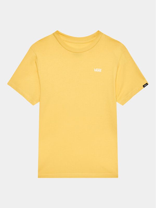 Vans Vans Тишърт By Left Chest Tee Boys VN0A4MQ3 Жълт Regular Fit