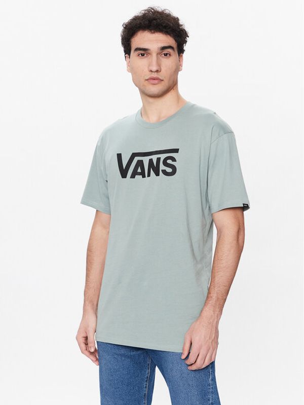 Vans Vans Тишърт Classic VN000GGG Зелен Classic Fit