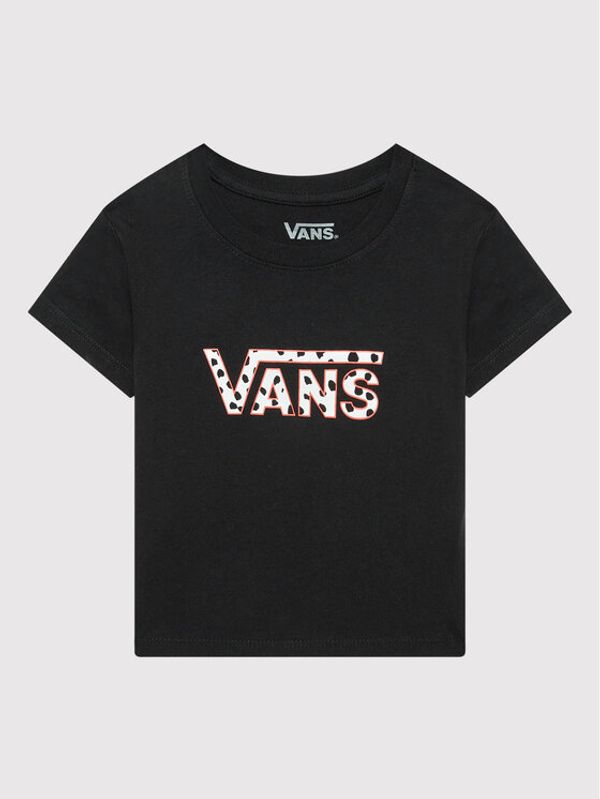 Vans Vans Тишърт Dalmation VN0A7YUO Черен Regular Fit