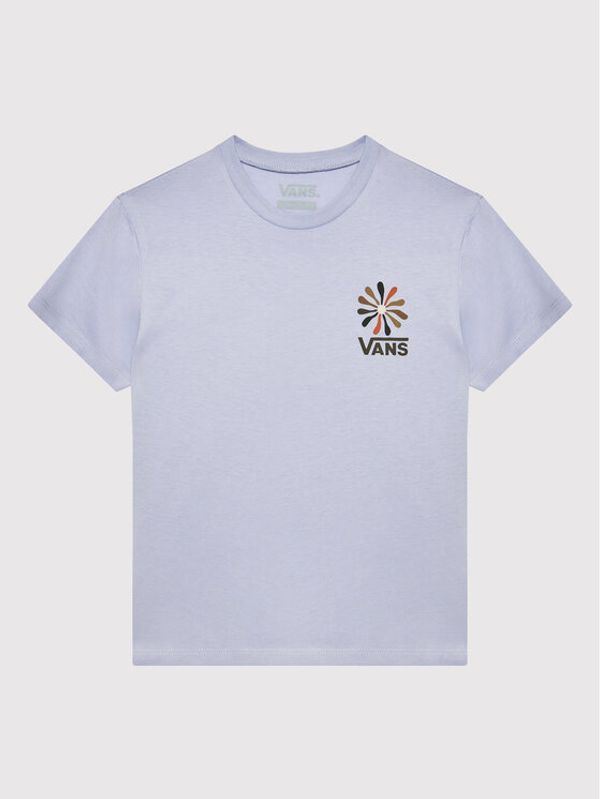 Vans Vans Тишърт Dibine Energy VN0A7RSV Виолетов Regular Fit