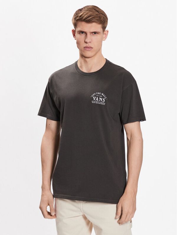 Vans Vans Тишърт Ground Up VN0006DF Сив Classic Fit